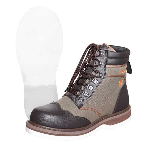 Ботинки для рыбалки Norfin Whitewater Boots, бежевый, 43 RU в Спортмастер