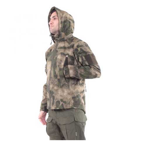 Куртка для охоты и рыбалки Keotica Шторм Softshell, A-Tacs FG, 52-54, 178-182 см в Спортмастер