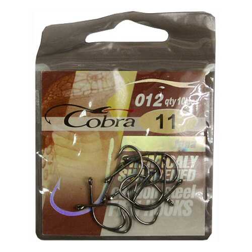 Рыболовные крючки Cobra 012 Cobra №11 №11, 10 шт. в Спортмастер