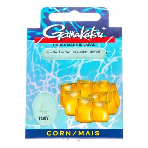 Рыболовные крючки Gamakatsu BKS-1130Y Corn №10, 10 шт. в Спортмастер