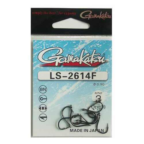 Рыболовные крючки Gamakatsu LS-2614F №17, 10 шт. в Спортмастер