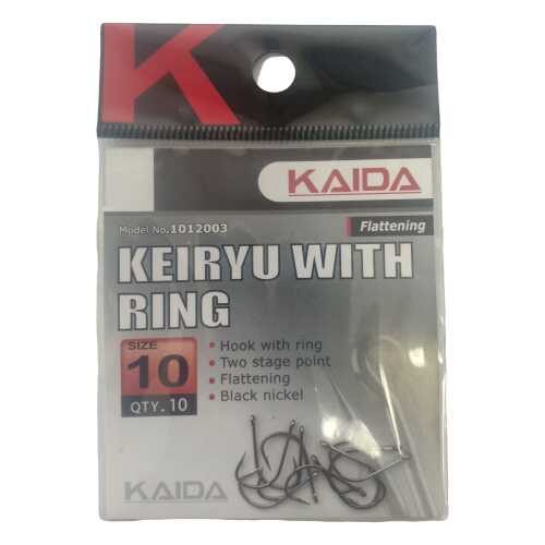 Рыболовные крючки Kaida Kaida Keiryu №10, 10 шт. в Спортмастер