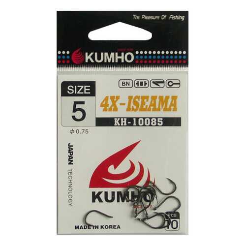 Рыболовные крючки Kumho KH-10085 №10, 10 шт. в Спортмастер