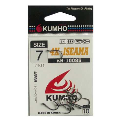 Рыболовные крючки Kumho KH-10085 №6, 10 шт. в Спортмастер