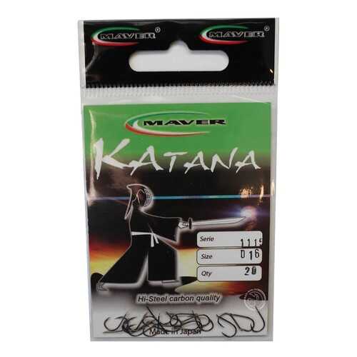 Рыболовные крючки Maver Katana 1115A №16, 20 шт. в Спортмастер
