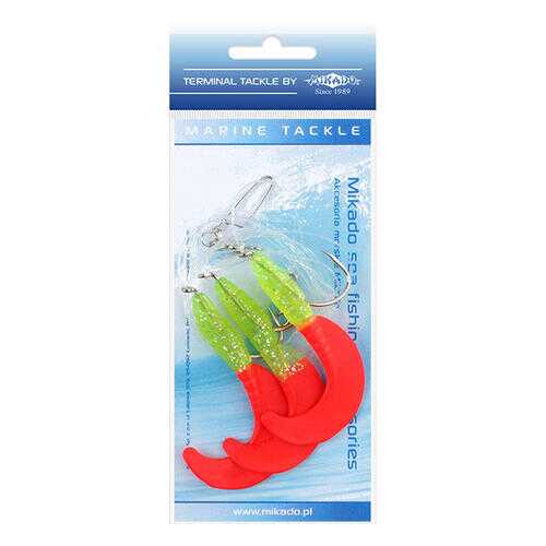 Рыболовные крючки Mikado Treble Pilk Twist Rig №4/0, 3 шт. в Спортмастер