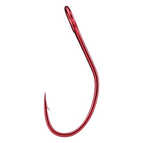 Рыболовные крючки Sprut Hari S-21 RD Single Bait Hook Red №8, 9 шт. в Спортмастер