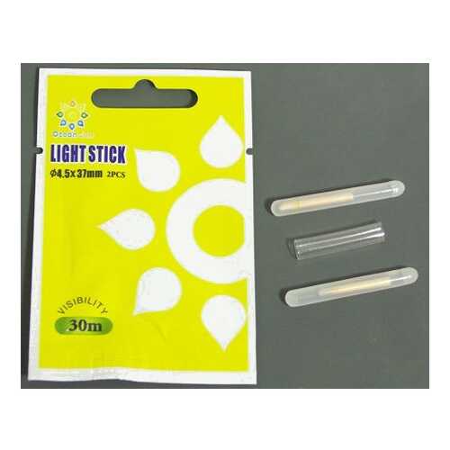 Светлячки Ocean Sun TY4537ZY в уп.2шт d4.5 x 37mm (желтый цвет) 30м в Спортмастер