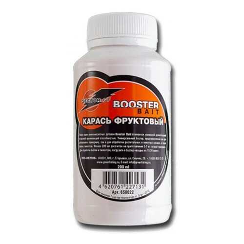 GF Добавка Аминокисл. Gf Booster Bait Карась Фруктовый 0.2Л в Спортмастер