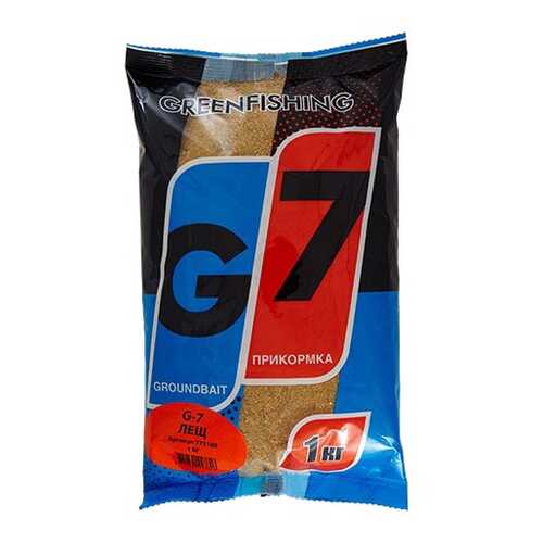 Прикормка летняя Green Fishing G7 Лещ 1 кг в Спортмастер
