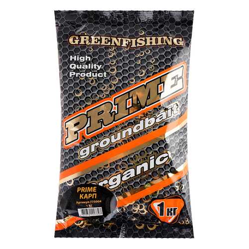 Прикормка летняя Green Fishing Prime Карп 1 кг в Спортмастер
