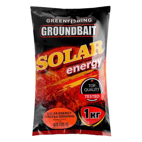 Прикормка летняя Green Fishing Solar Energy Плотва Original 1 кг в Спортмастер