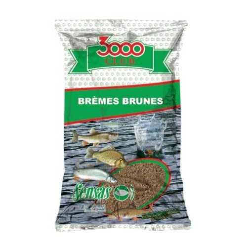 SENSAS Прикормка Sensas 3000 Club Bremes Brune 1Кг в Спортмастер