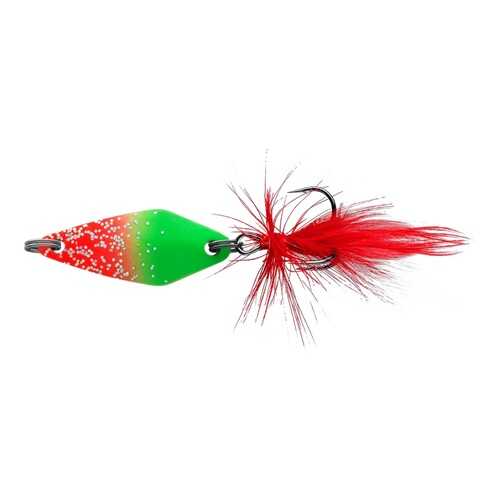 Блесна Sprut Mihiko Spoon 30, 4 г, RGR + дополнительный одинарный крючок в Спортмастер
