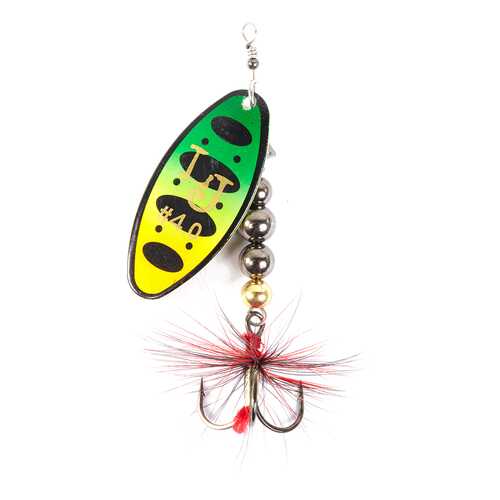 LUCKY JOHN Блесна Вращающаяся Lucky John Shelt Blade Tungsten Body 03 15.0Г 008 в Спортмастер