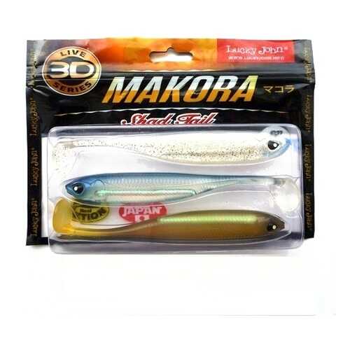 LUCKY JOHN Виброхвосты Lj 3D Series Makora Shad Tail 6.0In (15,24)/mix1 3Шт. в Спортмастер