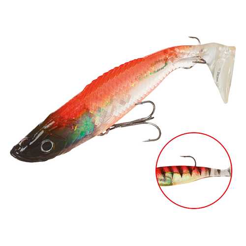 Виброхвост оснащенный Mikado Crystal Fish WXH-59 10 см, 16, 2 шт. в Спортмастер
