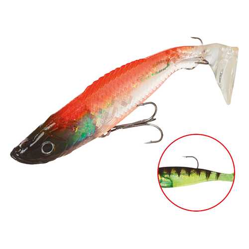 Виброхвост оснащенный Mikado Crystal Fish WXH-59 10 см, 60, 2 шт. в Спортмастер