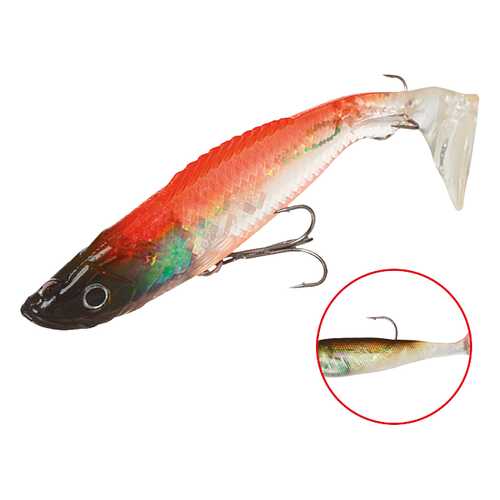 Виброхвост оснащенный Mikado Crystal Fish WXH-59 12 см, 69, 2 шт. в Спортмастер