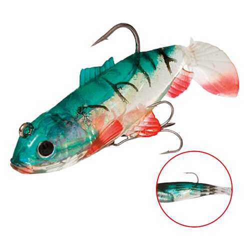 Виброхвост оснащенный Mikado Crystal Fish WXH-63 6 см, 37, 2 шт. в Спортмастер