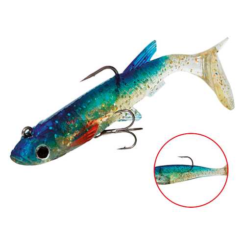 Виброхвост оснащенный Mikado Crystal Fish WXH-65 8 см, 64, 2 шт. в Спортмастер