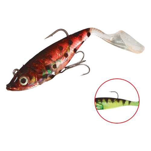 Виброхвост оснащенный Mikado Crystal Fish WXH-66 14 см, 60, 2 шт. в Спортмастер