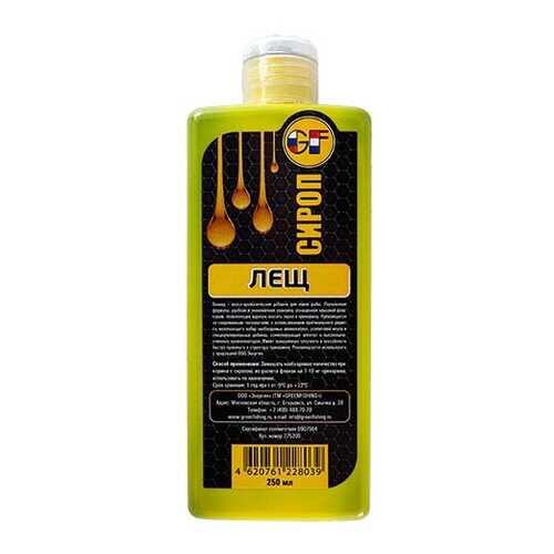 Ароматизатор Green Fishing сироп Liquid Лещ 250 мл в Спортмастер