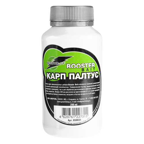 Добавка Green Fishing аминокислоты Booster Bait Карп Палтус 200 мл в Спортмастер