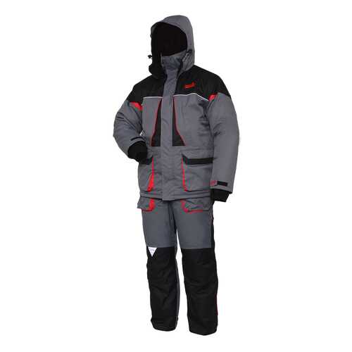 Костюм для рыбалки Norfin Arctic Red 2, серый, L INT, 176-182 см в Спортмастер