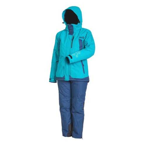 Костюм для рыбалки женский Norfin Women Snowflake 2, голубой, XS INT, 164-172 см в Спортмастер