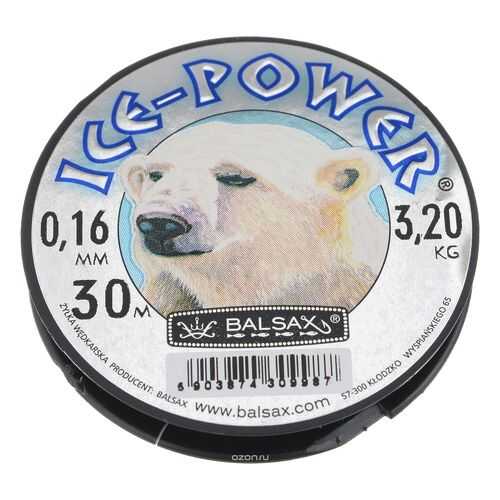 Леска монофильная Ice Power, 0,1 мм, 30 м, 1,35 кг в Спортмастер
