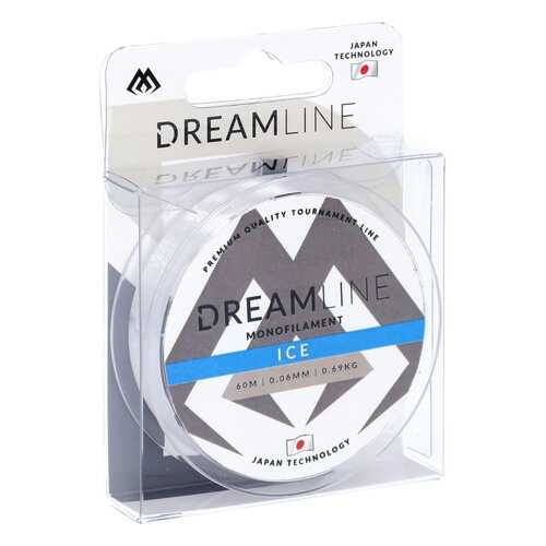 Леска монофильная Mikado Dream Line Ice 0,08 мм, 60 м, 1,08 кг в Спортмастер