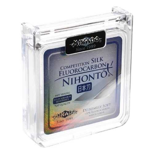 Леска монофильная Mikado Nihonto Fluorocarbon Silk 0,25 мм, 30 м, 4,6 кг в Спортмастер