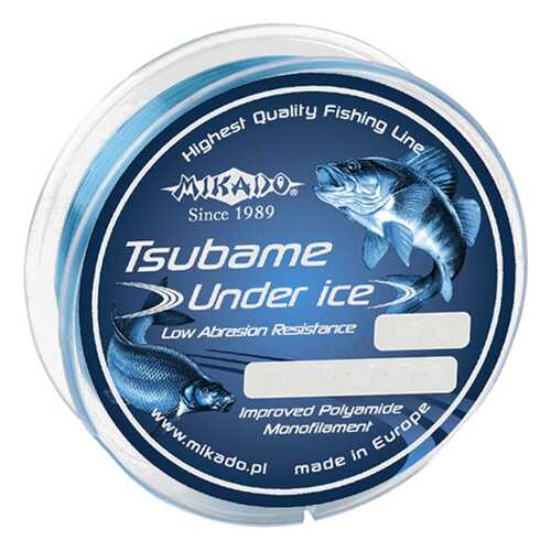 Леска монофильная Mikado Tsubame Under Ice 0,2 мм, 30 м, 5,2 кг в Спортмастер