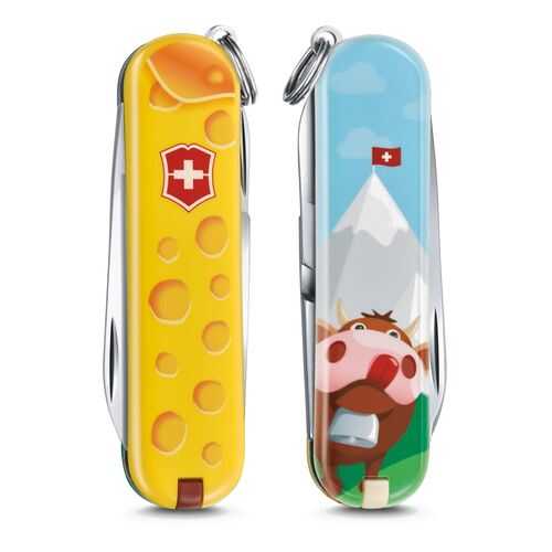 Мультитул-брелок Victorinox 0.6223.L1902 Alps Cheese в Спортмастер
