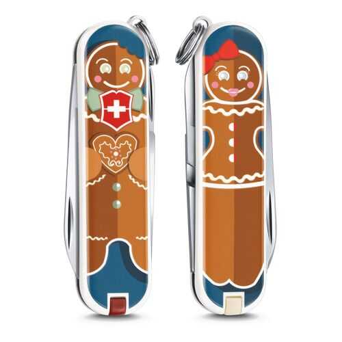 Мультитул-брелок Victorinox 0.6223.L1909 Gingerbread Love в Спортмастер