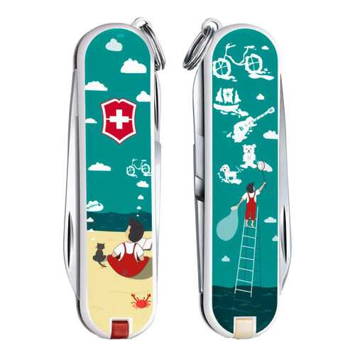 Мультитул-брелок Victorinox Dream Big 0.6223.L1606 58 мм разноцветный, 7 функций в Спортмастер
