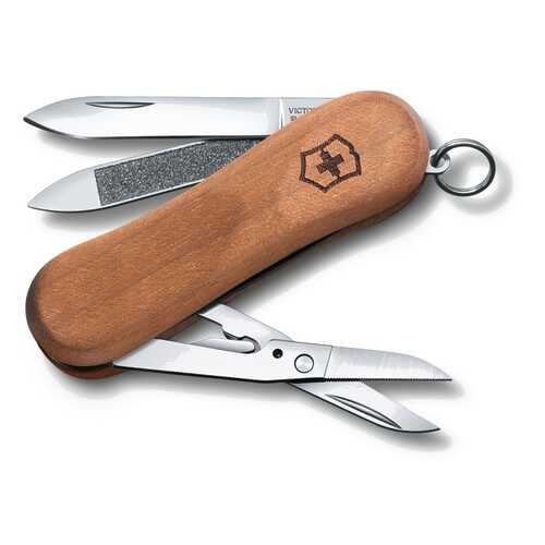 Мультитул-брелок Victorinox EvoWood 81 0.6421.63 65 мм коричневый, 5 функций в Спортмастер