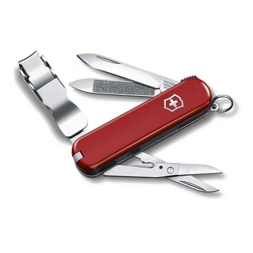 Мультитул-брелок Victorinox NailClip 580 0.6463 65 мм красный, 8 функций в Спортмастер