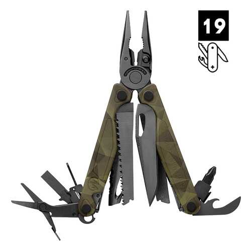 Мультитул Leatherman Charge Plus зеленый 19 опций в Спортмастер