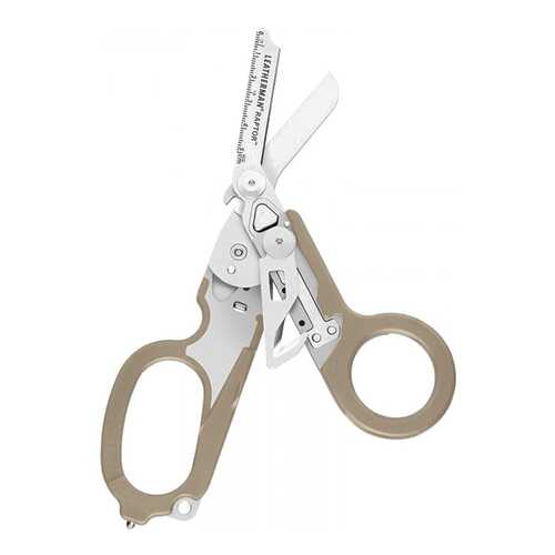 Мультитул Leatherman Raptor Tan 832174 150 мм серебристый, 6 функций в Спортмастер