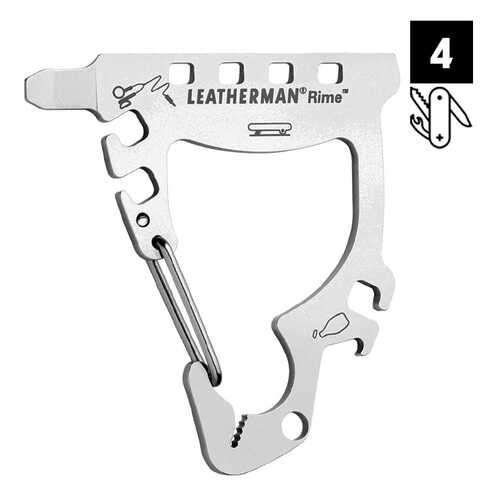 Мультитул Leatherman RIME серебристый 4 опции в Спортмастер