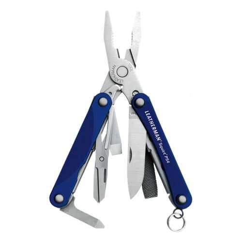 Мультитул Leatherman Squirt PS4 831230 55 мм синий, 9 функций в Спортмастер