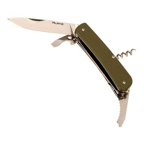 Мультитул Ruike Criterion L32-G 114 мм зеленый, 13 функций в Спортмастер