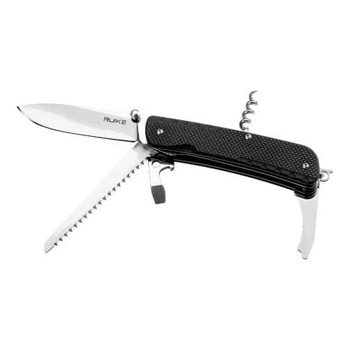 Мультитул Ruike Trekker LD32-B 114 мм черный, 13 функций в Спортмастер