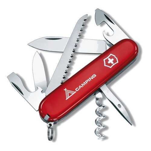 Мультитул Victorinox Camper 1.3613.71 91 мм красный, 13 функций в Спортмастер