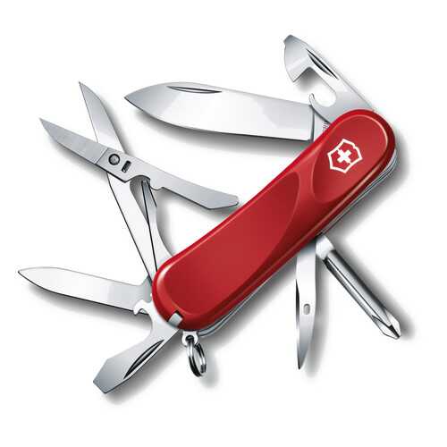Мультитул Victorinox Evolution 16 2.4903.E 85 мм красный, 14 функций в Спортмастер