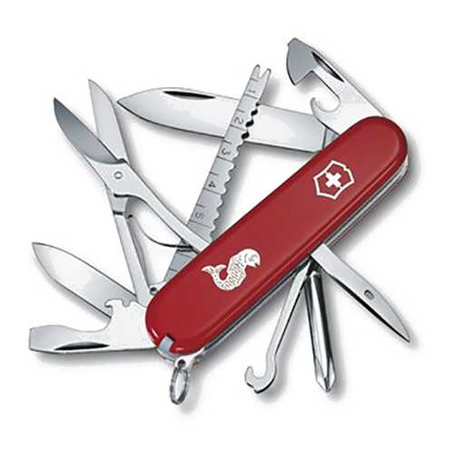 Мультитул Victorinox Fisherman 1.4733.72 91 мм красный, 17 функций в Спортмастер