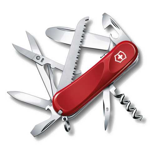 Мультитул Victorinox Junior 03 2.3913.SKE 85 мм красный, 15 функций в Спортмастер