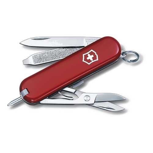 Мультитул Victorinox Signature 0.6225 58 мм красный, 7 функций в Спортмастер